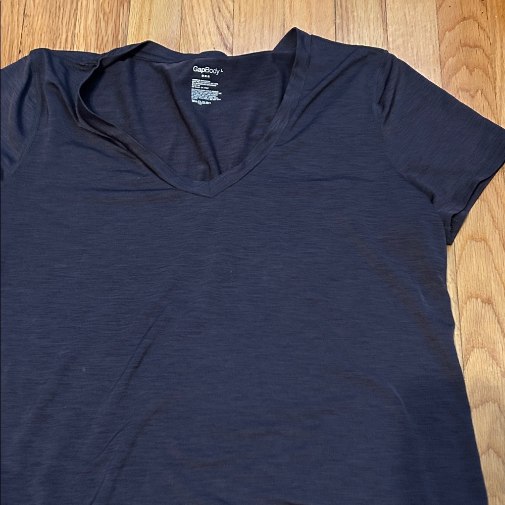 GAPBodyWomen's Dark Blue V-Neck Tee